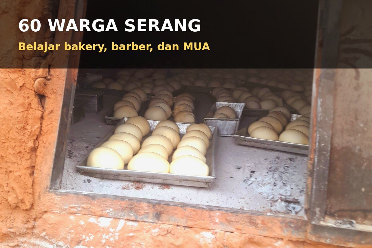 Foto arsip proses pembuatan roti, 18 April 2025. Foto konteks keterampilan bakery; bukan dokumentasi pelatihan warga Kota Serang.