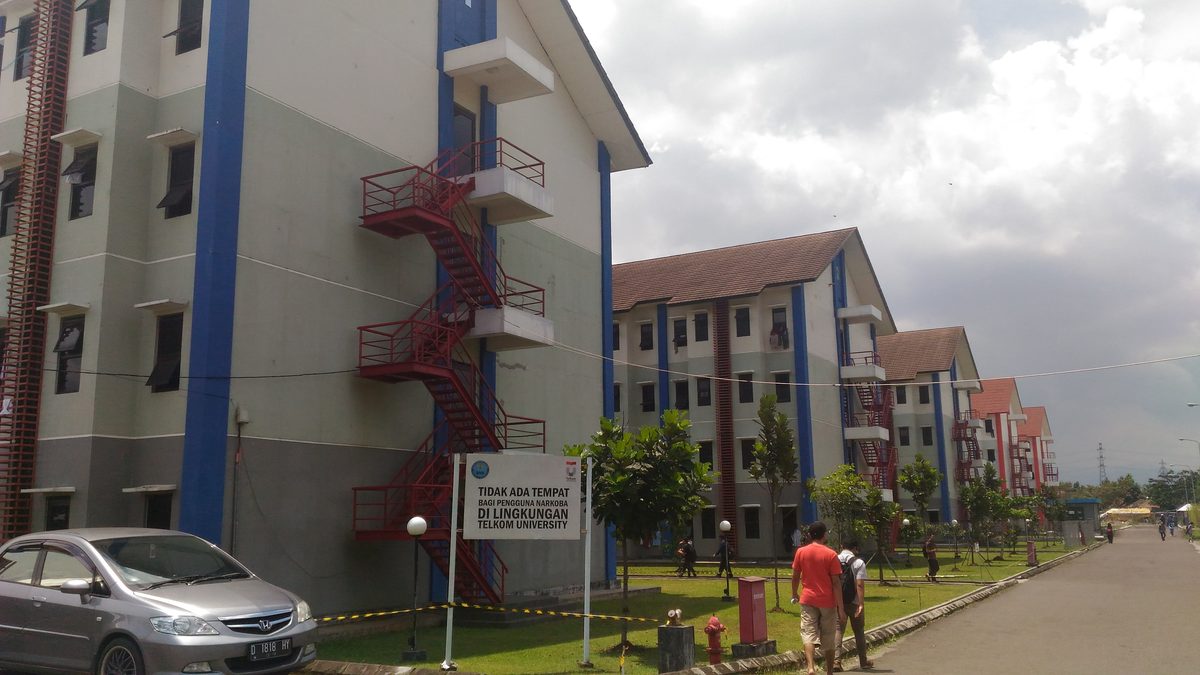 Foto arsip Asrama Universitas Telkom di Bandung pada 6 Oktober 2016.